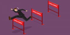 Remote employee handling common work challenges
