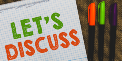 Discussing changing perceptions of remote work