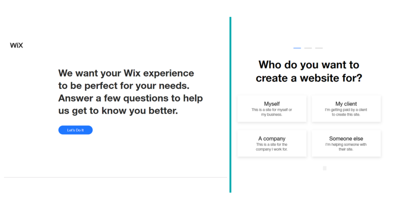 Choosing your Wix website design